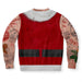 Sleeveless Bad Santa All Over Print Sweater
