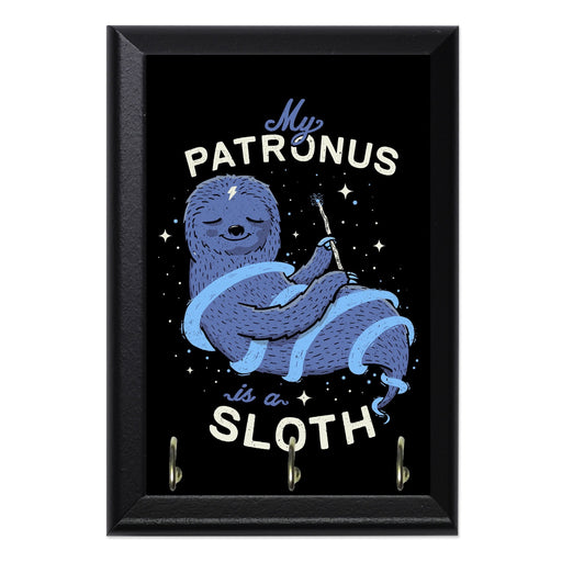 Sloth Patronus Key Hanging Plaque - 8 x 6 / Yes