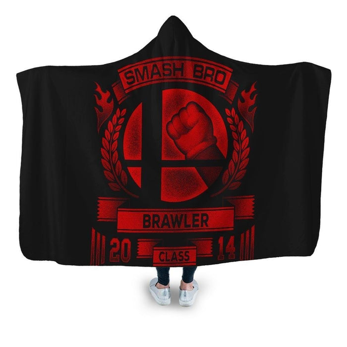 Smash Bros Brawler Hooded Blanket - Adult / Premium Sherpa