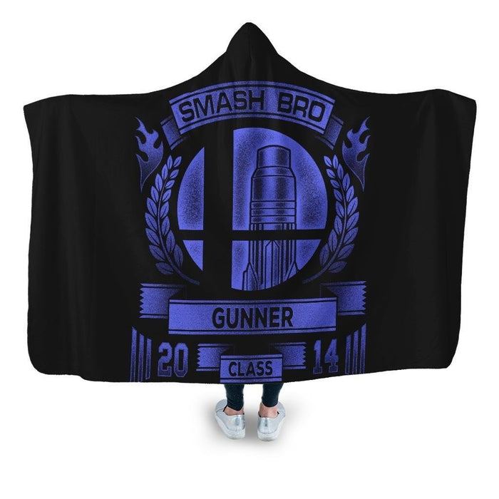 Smash Bros Gunner Hooded Blanket - Adult / Premium Sherpa