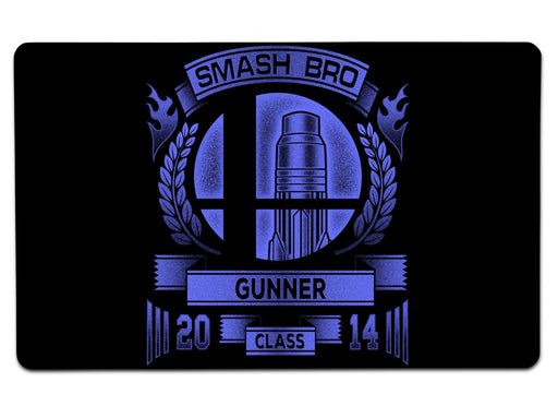 Smash Bros Gunner Large Mouse Pad
