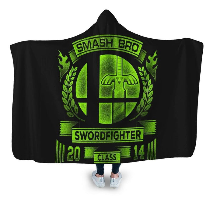 Smash Bros Swordfighter Hooded Blanket - Adult / Premium Sherpa