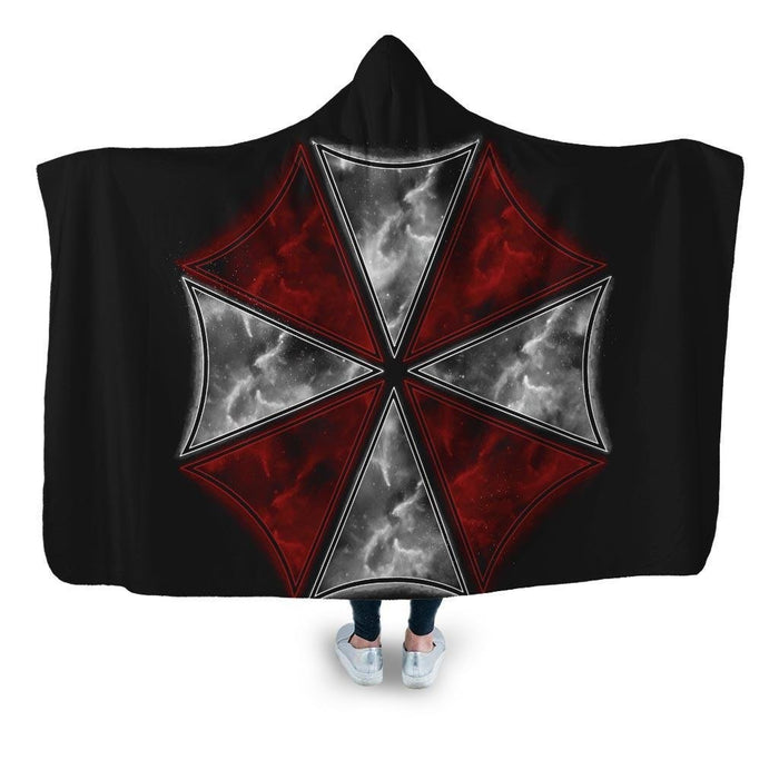 Smoke Umbrella Hooded Blanket - Adult / Premium Sherpa