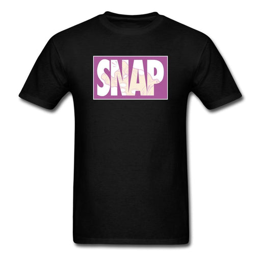Snap Purple Unisex Classic T-Shirt - black / S