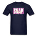 Snap Purple Unisex Classic T-Shirt - navy / S