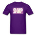 Snap Purple Unisex Classic T-Shirt - purple / S
