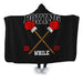 Social Disboxing_ Hooded Blanket - Adult / Premium Sherpa