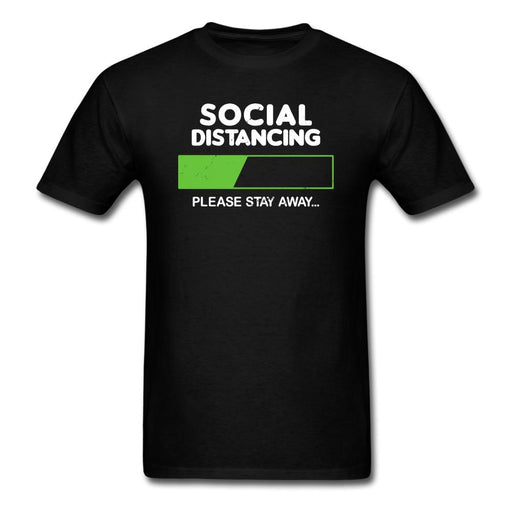 Social Distancing Unisex Classic T-Shirt - black / S