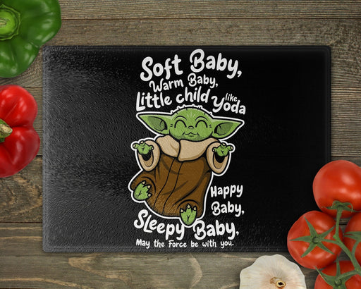 Soft Baby Alien Cutting Board