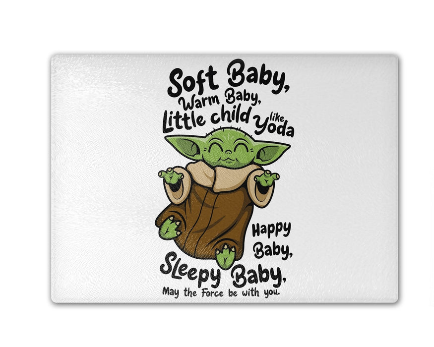 Soft Baby Alien V2 Cutting Board