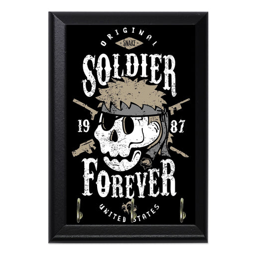 Soldier Forever Key Hanging Wall Plaque - 8 x 6 / Yes