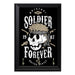 Soldier Forever Key Hanging Wall Plaque - 8 x 6 / Yes