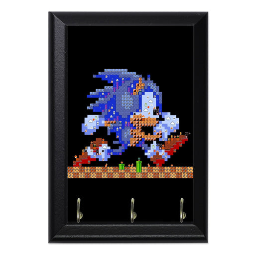 Sonic Maker Wall Plaque Key Holder - 8 x 6 / Yes