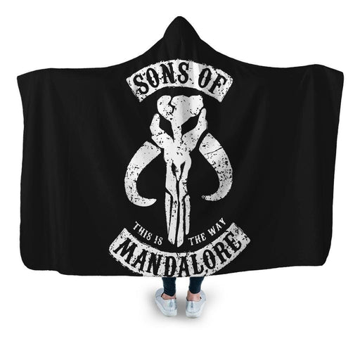 Sons of Mandalore Hooded Blanket - Adult / Premium Sherpa