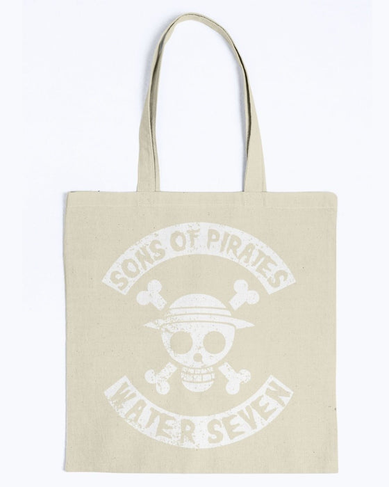 Sons of Pirates Canvas Tote - Natural / M