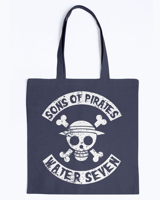 Sons of Pirates Canvas Tote - Navy / M