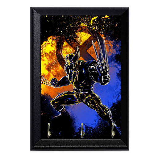 Soul Of Adamantium Key Hanging Wall Plaque - 8 x 6 / Yes