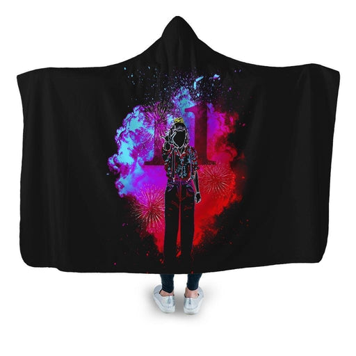 Soul Of Telekinesis Power Hooded Blanket - Adult / Premium Sherpa