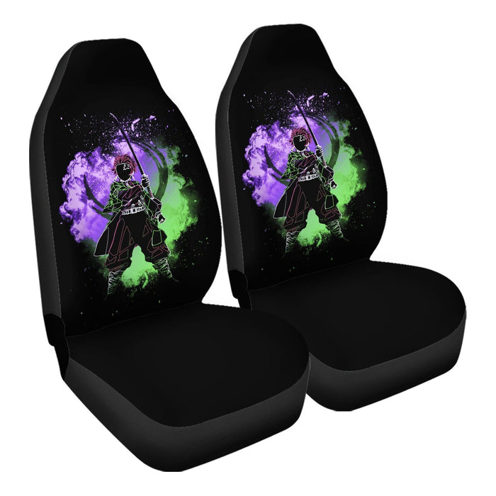 Soul Of The Demon Hunter Car Seat Covers - One size