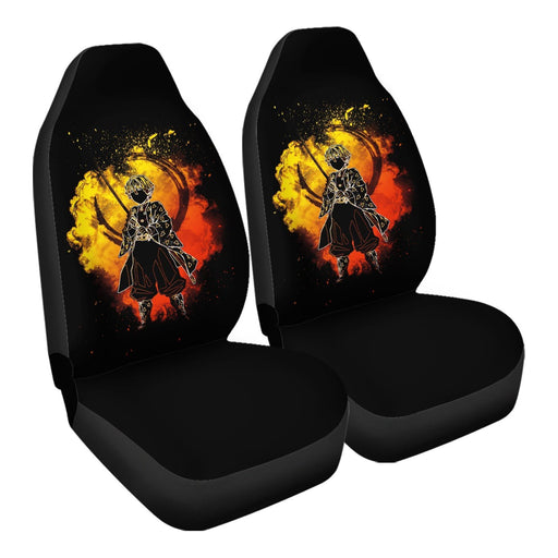 Soul Of The Golden Hunter Car Seat Covers - One size