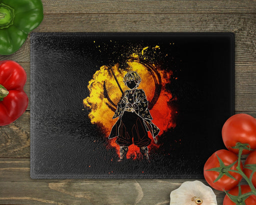 Soul Of The Golden Hunter Cutting Board