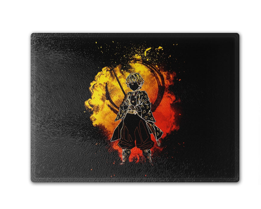 Soul Of The Golden Hunter Cutting Board