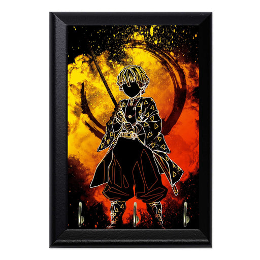 Soul Of The Golden Hunter Key Hanging Wall Plaque - 8 x 6 / Yes