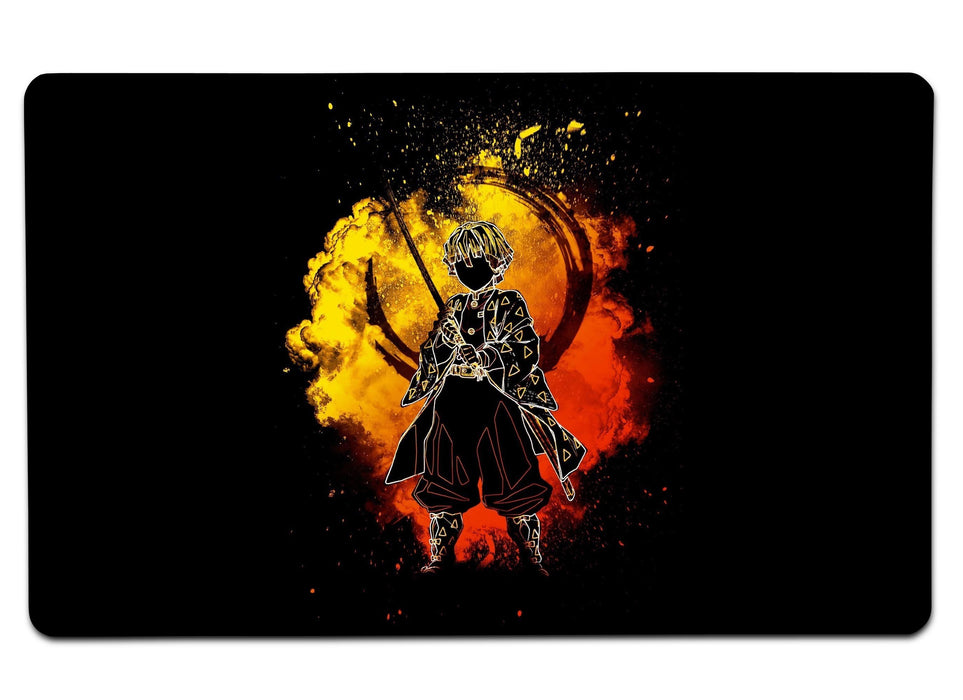 Soul Of The Golden Hunter Large Mouse Pad