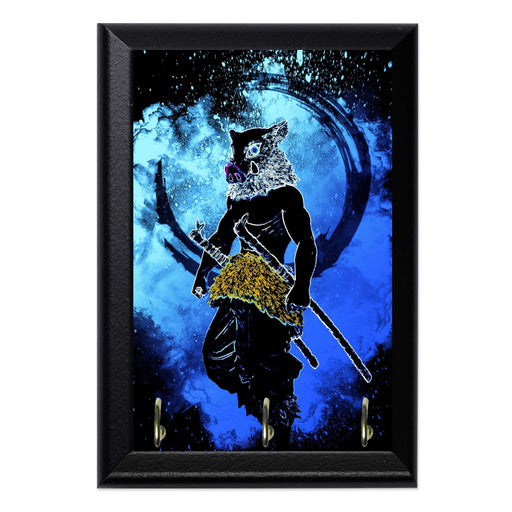Soul Of The Masked Hunter Key Hanging Wall Plaque - 8 x 6 / Yes