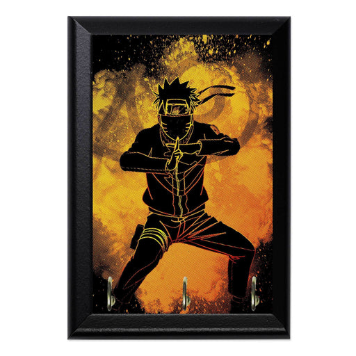 Soul Of The Ninja Key Hanging Wall Plaque - 8 x 6 / Yes