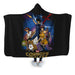 Space Cowboys Of The Galaxy Hooded Blanket - Adult / Premium Sherpa