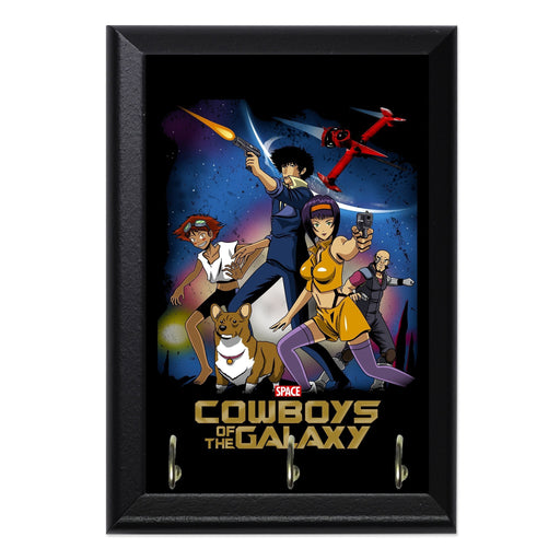 Space Cowboys Of The Galaxy Key Hanging Plaque - 8 x 6 / Yes