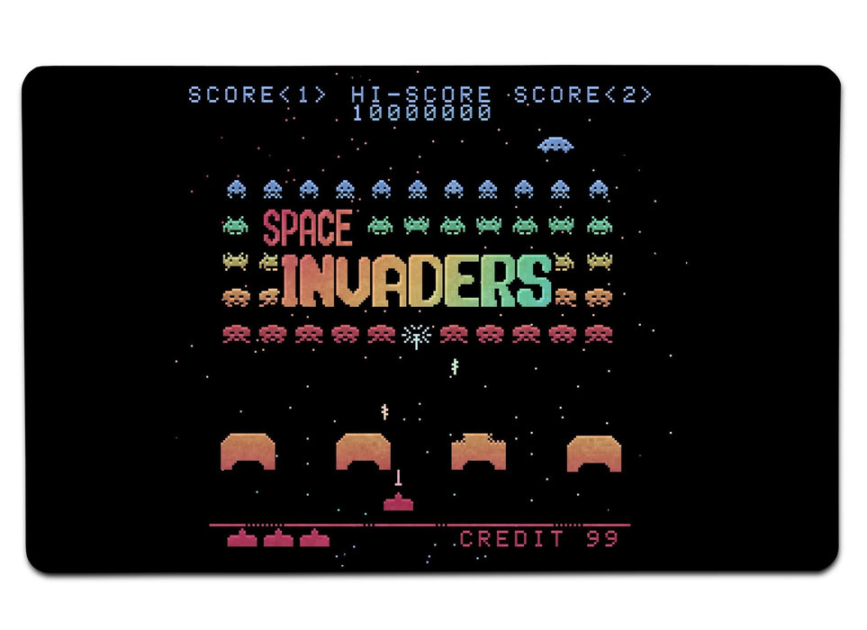 Space Invaders Large Mouse Pad