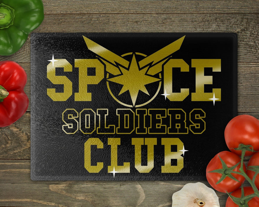 Space Soldiers Club Cutting Board
