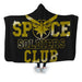 Space Soldiers Club Hooded Blanket - Adult / Premium Sherpa