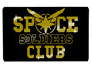 Space Soldiers Club Large Mouse Pad