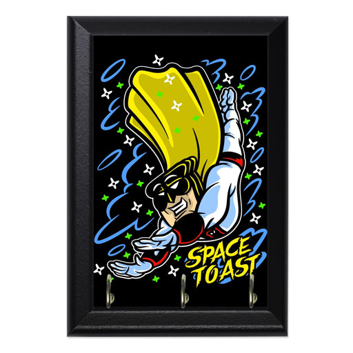 Space Toast Wall Plaque Key Holder - 8 x 6 / Yes