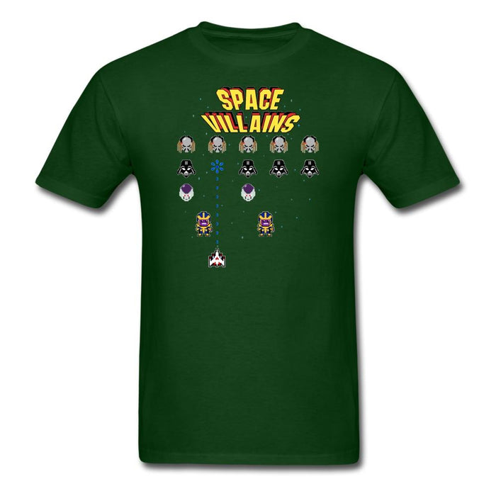 Space Villains Unisex Classic T-Shirt - forest green / S