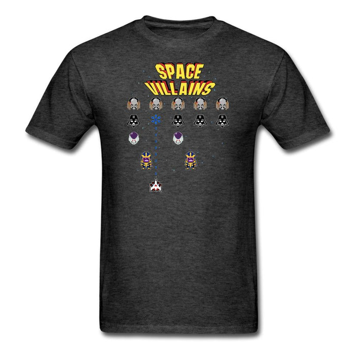 Space Villains Unisex Classic T-Shirt - heather black / S
