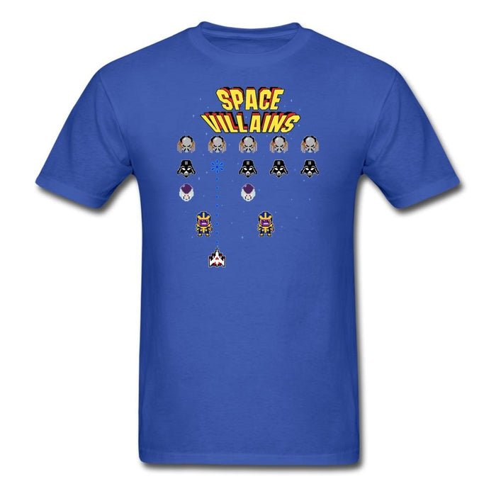 Space Villains Unisex Classic T-Shirt - royal blue / S