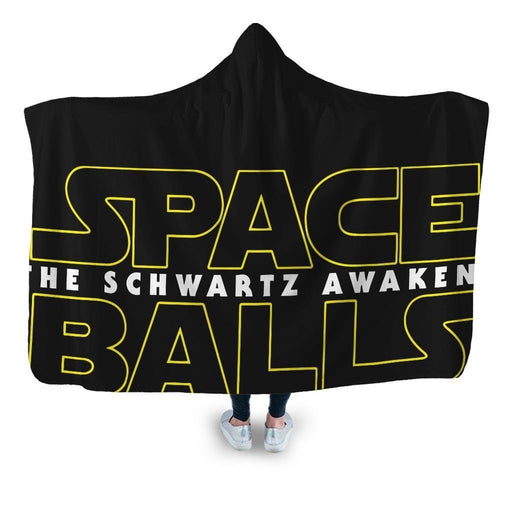 Spaceballs The Schwartz Awakens Hooded Blanket - Adult / Premium Sherpa