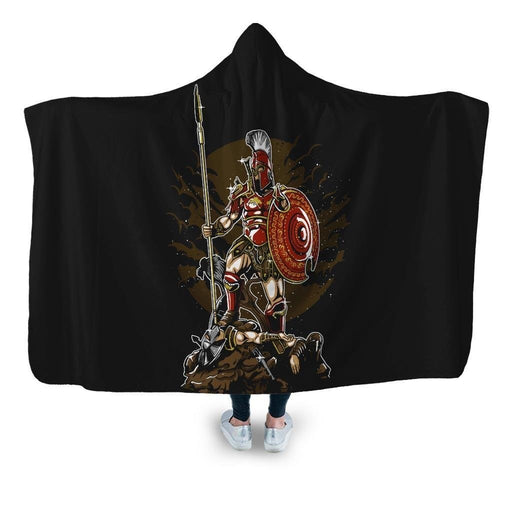 Sparta Hooded Blanket - Adult / Premium Sherpa