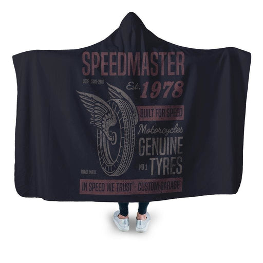 Speed Master Hooded Blanket - Adult / Premium Sherpa