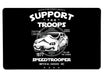 Speed Trooper Large Mouse Pad