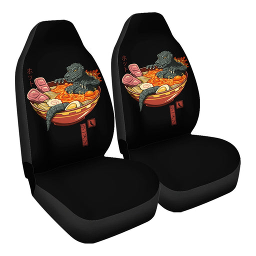 Spicy Lava Ramen King Car Seat Covers - One size