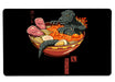 Spicy Lava Ramen King Large Mouse Pad