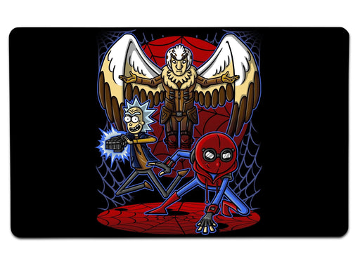 Spider Morty Vulture Person 2 Large Mouse Pad