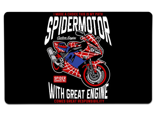Spider Motor Large Mouse Pad