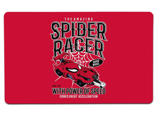 Spider Racer Large Mouse Pad