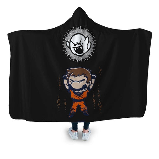 Spirit Bomb Final Hooded Blanket - Adult / Premium Sherpa